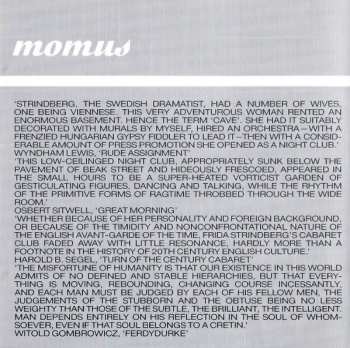 CD Momus: The Ultraconformist (Live Whilst Out Of Fashion)