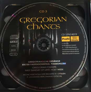 5CD P. Johannes Berchmans Göschl: Gregorian Chants - Gregorianische Gesänge Des Kirchenjahres