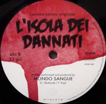 LP Mondo Sangue: L'Isola Dei Dannati LTD | NUM