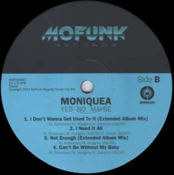 LP Moniquea: Yes No Maybe