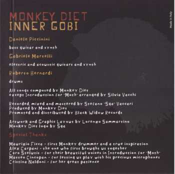 CD Monkey Diet: Inner Gobi