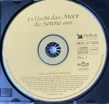 3CD/Set di cofanetti Montanara Chor: Es Löscht Das Meer Die Sonne Aus (Das Beste Aus 40 Jahren)