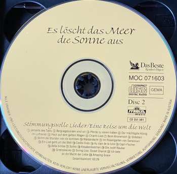 3CD/Set di cofanetti Montanara Chor: Es Löscht Das Meer Die Sonne Aus (Das Beste Aus 40 Jahren)