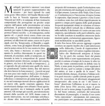 CD Claudio Monteverdi: Il Combattimento di Tancredi et Clorinda - Madrigali