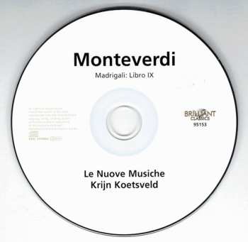 CD Claudio Monteverdi: Madrigali - Libro IX
