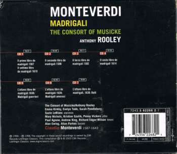 7CD/Set di cofanetti Claudio Monteverdi: Madrigali