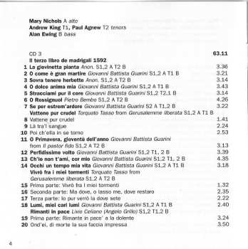 7CD/Set di cofanetti Claudio Monteverdi: Madrigali