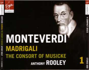 7CD/Set di cofanetti Claudio Monteverdi: Madrigali