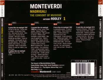 7CD/Set di cofanetti Claudio Monteverdi: Madrigali