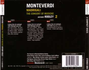 7CD/Set di cofanetti Claudio Monteverdi: Madrigali