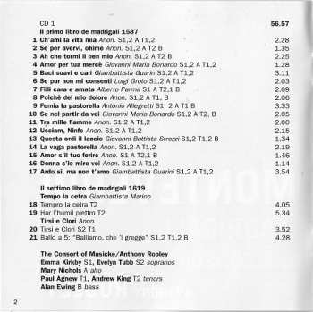 7CD/Set di cofanetti Claudio Monteverdi: Madrigali