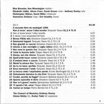 7CD/Set di cofanetti Claudio Monteverdi: Madrigali