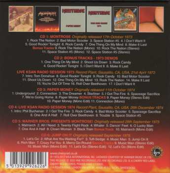 6CD/Set di cofanetti Montrose: I Got The Fire - Complete Recordings 1973-1976