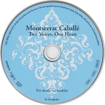 CD Montserrat Caballé: Two Voices, One Heart