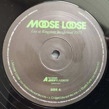 2LP Moose Loose: Live At Kongsberg Jazzfestival 1973