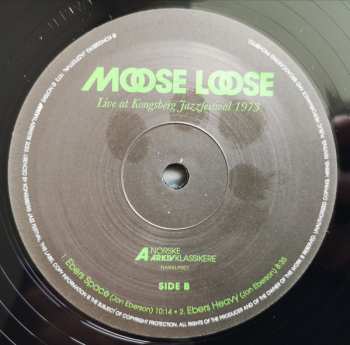 2LP Moose Loose: Live At Kongsberg Jazzfestival 1973