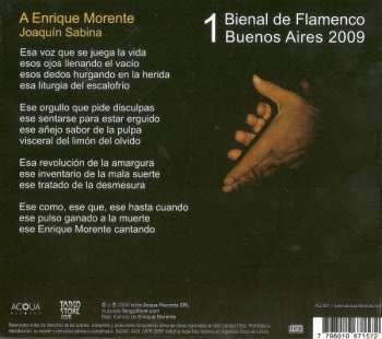 CD Enrique Morente: Flamenco