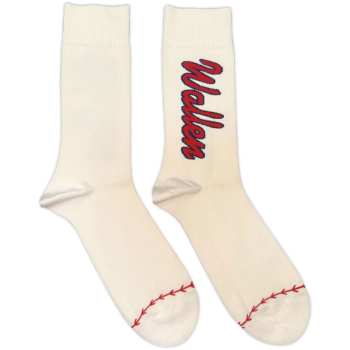 Merch Morgan Wallen: Calzini alla caviglia Red Logo Morgan Wallen Baseball