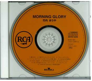 CD Mariya Takeuchi: Morning Glory = モーニング・グローリー