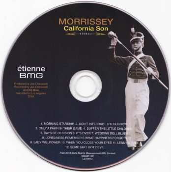 CD Morrissey: California Son