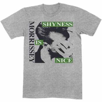 Merch Morrissey: Maglietta Shyness Is Nice 