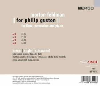 4CD/Set di cofanetti Morton Feldman: For Philip Guston