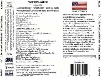 CD National Symphony Orchestra Of Ukraine: American Ballads / Foster Gallery / American Salute