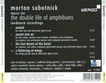 CD Morton Subotnick: Music For The Double Life Of Amphibians (Landmark Recordings)
