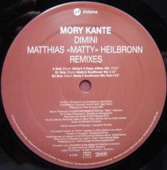LP Mory Kanté: Dimini (Matthias 'Matty' Heilbronn Remixes)