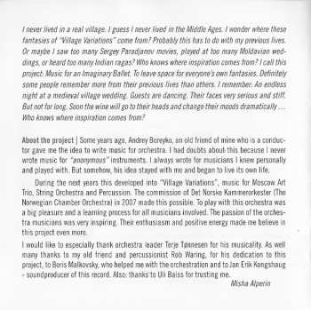 CD Det Norske Kammerorkester: Village Variations