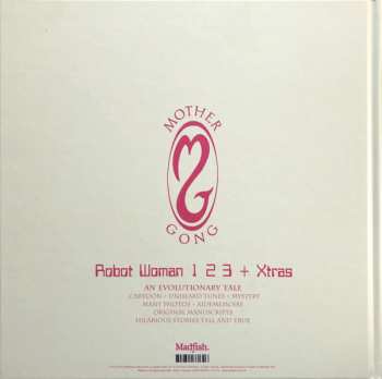 4CD/Set di cofanetti Mother Gong: The Robot Woman Trilogy LTD