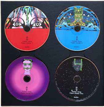 4CD/Set di cofanetti Mother Gong: The Robot Woman Trilogy LTD