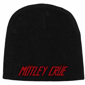Merce Mötley Crüe: Čepice Logo Motley Crue