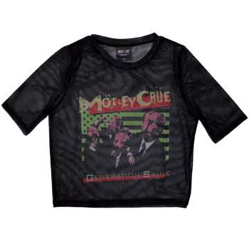 Merch Mötley Crüe: Donne Crop Top Generation Swine