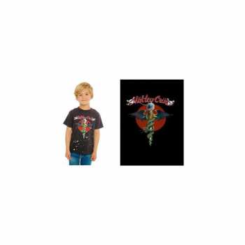 Merch Mötley Crüe: Maglietta per bambini Feelgood Red Circle 