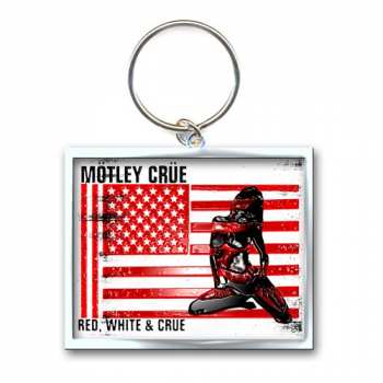 Merch Mötley Crüe: Portachiavi Red, White & Crue 