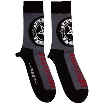 Merch Mötley Crüe: Calzini alla caviglia Pentagram Circle