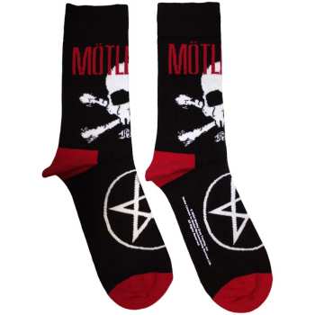 Merch Mötley Crüe: Calzini alla caviglia Skull & Crossbones