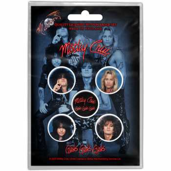 Merch Mötley Crüe: Set Spillette Girls, Girls, Girls