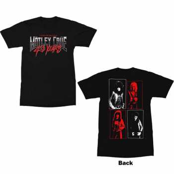 Merch Mötley Crüe: Maglietta 40 Years 