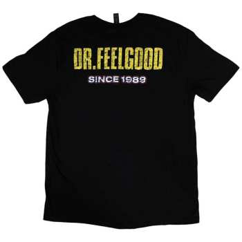 Merce Mötley Crüe: Motley Crue Unisex T-shirt: Dr Feelgood Since 1989 (back Print) (small) S