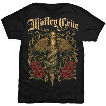 Merch Mötley Crüe: Maglietta Exquisite Dagger 