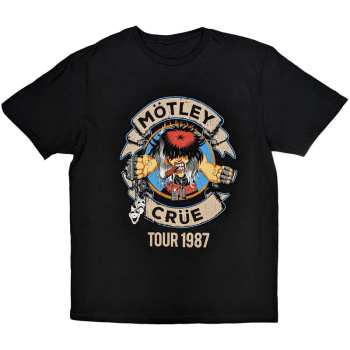 Merch Mötley Crüe: Maglietta Girls Girls Girls Tour '87