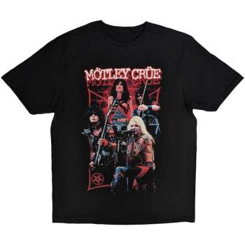 Merch Mötley Crüe: Maglietta Live Montage Red