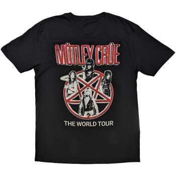 Merch Mötley Crüe: Maglietta Vintage World Tour