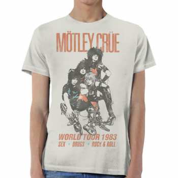 Merch Mötley Crüe: Maglietta World Tour Vintage