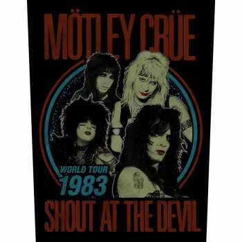 Merce Mötley Crüe: Zádová Nášivka Shout At The Devil