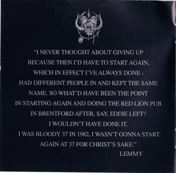 CD Motörhead: Another Perfect Day