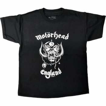 Merce Motörhead: Dětské Tričko England  7-8 let