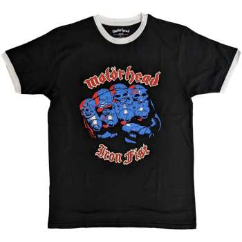 Merce Motörhead: Motorhead Unisex Ringer T-shirt: Iron Fist (small) S